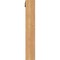 Ekena Millwork Thorton Block Smooth Bracket w/ Offset Brace, Western Red Cedar, 3 1/2"W x 14"D x 22"H BKT0402X14X22THR05SWR - alternate 4